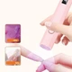 Мини UV/LED лампа фонарик для сушки ногтей, USB, аккумуляторная, розовая - изображение 4