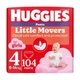 Підгузки-трусики Huggies Little Movers Pants для дівчаток, розмір 4 (9-14 кг), 104 шт - изображение 1