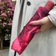 Жіноча парасолька Fulton L346 Photo Rose Red — Повний автомат, 8 спиць, принт "Червоні троянди" (Велика Британія) - зображення 7