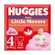 Підгузки-трусики Huggies Little Movers Pants для дівчаток, розмір 4 (9-14 кг), 72 шт - зображення 1