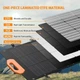 Портативна сонячна панель GRECELL 100Вт, 21.5В, ККД 24%, IP67, 4.6кг - зображення 4