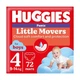 Підгузки-трусики Huggies Little Movers Pants для хлопчиків, розмір 4 (9-14 кг), 72 шт - зображення 1