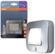 Ночник OSRAM NIGHTLUX HALL Silver с датчиком движения 3хААА (4099854530852) - изображение 1