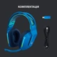 Наушники Logitech G733 Lightspeed Wireless RGB Gaming Headset Blue (981-000943) - зображення 6