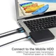 Кабель Vention USB3.0 A Male to Micro B Male Hard Disk Cable with USB2.0 Male 1M Black (VAS-A62-B100) - зображення 6