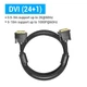 Кабель Vention DVI D - DVI D (24+1) v1.2 8m Black, 1920*1080P/60HZ, 2K (EAEBK) - зображення 2
