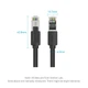 Патч-корд Vention Cat8 SFTP Patch Cable 1.5M Black (IKKBG) - зображення 13