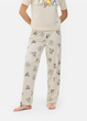 Пижамные хлопковые штаны Primark Bottom Pyjama S Низ пижамы Песочный (9073) - изображение 1