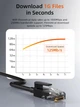 Патч-корд Cabletime CAT6 UTP Ethernet, 1.5 м Black, rj-45 - rj-45, 8 жил (CN60J) - зображення 3