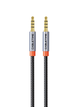 Кабель Cabletime TRRS Audio 3.5 мм 1.5 м Silver Metal Type, 4 pin, з підтримкою мікрофона, стерео (CF18J)11111в 2ці іц2 \ - зображення 1