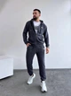 Чоловічий спортивний костюм (кофта+штани) Uaclothes XXL Графітовий (like36694-171201355) - зображення 3