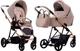 Универсальная коляска 2 в 1 Bebetto Yoddi Premium Stela 01, 503.40.23.PS01 - зображення 1