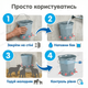 Відро-поїлка на 5 сосок для напування ягнят та козенят поросят об'єм 8 л кормушка кріплення на стіну антиколік - зображення 8