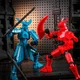 Подвижная фигурка-конструктор «Samurai» Темно-серый - изображение 3