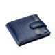 Чоловічий шкіряний гаманець Hammonds Flycatcher HF502 Croc Blue (Синій) - зображення 3