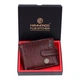 Чоловічий шкіряний гаманець Hammonds Flycatcher HF502 Croc Brown (Коричневий) - зображення 6