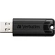 USB флеш накопитель Verbatim 64GB PinStripe Black USB 3.0 (49318) Verbatim 49318 1076533 - изображение 2