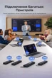 Бездротовий HDMI Wireless адаптер, 4K 30Hz, передавач і приймач, для телевізора, проєктора, ПК, до 50 метрів - изображение 4