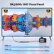 Кабель мультимедийный HDMI M to HDMI mini M 2.0m 8K HD163 black Ugreen (15515) UGREEN 15515 973134 - изображение 2