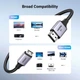 Кабель мультимедийный HDMI M to HDMI mini M 2.0m 8K HD163 black Ugreen (15515) UGREEN 15515 973134 - изображение 7