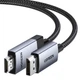 Кабель мультимедійний DisplayPort M to HDMI M 2.0m V2.0 4K60Hz DP119 black Ugreen (15774) UGREEN 15774 939471 - зображення 2