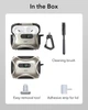 Чехол ESR Cyber Flicklock для Apple AirPods Pro 3 Titanium (1C02200202) - изображение 9