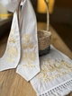 Комплект великодній з вишивкою (рушник+бант) vishivano4ka 08.1+09.1 білий - зображення 2