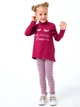 Лосини Smil 110 Рожевий-бордова смужка 115390 - зображення 2