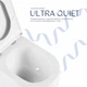 Унітаз підвісний Qtap Taurus Ultra Quiet 515×360×350 мм, White, з сидінням Slim Duroplast / Soft-close / Quick Release - изображение 5
