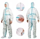 Защитный костюм ОхуChem C110В для защиты Белый - изображение 3