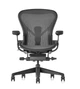 Крісло Herman Miller Aeron Remastered B графіт - зображення 1