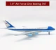 Модель літака Boeing 747-200BVC-25A Air Force One 1:300 металева лита колекційна модель борта №1 США 20 см - зображення 3