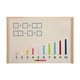 Zabawka edukacyjna Small Foot Drewniane pudełko edukacyjne z patyczkami do liczenia i klockami liczbowymi (12559) (4020972125590) - obraz 4