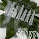 Верхні форми для нарощування нігтів Crooz Nails Forms Snake №5 (Довгий квадрат) - зображення 7