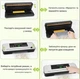 Вакууматор бытовой для продуктов еды с дисплеем и резаком Vacuum Sealer 120W вакуумный упаковщик автоматический + 10 пакетов - изображение 3