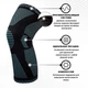 Компрессионный коленный бандаж RETTER Knee Compression Sleeve L - изображение 8