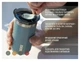 Термокухоль Wacaco Octaroma Lungo 300 мл, блакитний (FNR_WOCT300BLU) - зображення 7