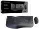 Zestaw bezprzewodowej Conceptronic Wireless Ergonomic Keyboard+Mouse EN (IT) Black (ORAZIO02IT) - obraz 3