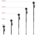 Професійний штатив-монопод Kingjoy VT-890 з відеоhead-головкою для камер та смартфонів (2-в-1) - зображення 5