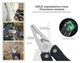 Мультитул NexTool Mini Sailor Pliers S11 чорний (FNR_NE20156C) - изображение 7