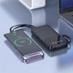 Зовнішній акумулятор BOROFONE BJ76 Smart power bank with 4 cables(10000mAh) Black (6941991120046) - зображення 6