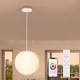LED Светодиодная Люстра подвесной светильник FUYO регулируемая яркост RGB смена цветов управление пультом WiFi - изображение 1