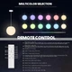 LED Светодиодная Люстра подвесной светильник FUYO регулируемая яркост RGB смена цветов управление пультом WiFi - изображение 6