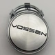Колпачок с логотипом Vossen 60мм 56 мм хром заглушка в диск - изображение 1