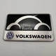 Наклейка Rline VW Volkswagen (Фольксваген) металева 80 мм 50 мм шильдик табличка New Beetle - зображення 3