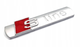 Эмблема значок s-line на крыло audi sline матовая шильдик - изображение 4