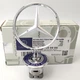 Знак на капот Mercedes-Benz прицел эмблема 221 W202 W203 W204 W208 W210 W220 металл синий герб a2108800186 - изображение 6