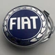 Колпачок с логотипом Fiat 60 мм 56 мм заглушка в диск фиат синняя - изображение 2