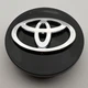 Колпачок c логотипом Toyota 57 мм 53 мм черный заглушка тойота на диск тойота - изображение 6