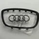 Накладка кермо Audi-ауди Емблема рамка airbag у подушку безпеки 112 мм 66 мм чорна (ауді) 16 пінів ВСТАВКА - зображення 1